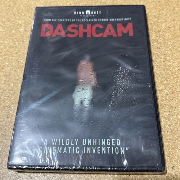 DVD - Dashcam (2022) Horror BlumHouse RARE OOP Rob Savage NEW Sealed